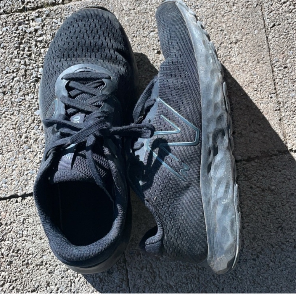 Black sneakers